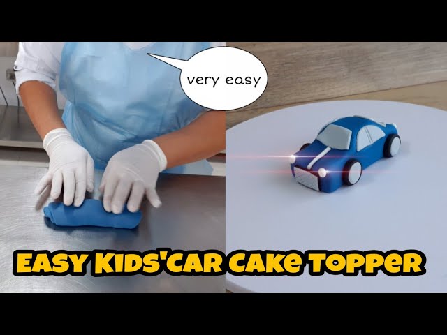 Quick & Easy Mini Car Cake Topper Tutorials for Everyone / Daily Cake TV