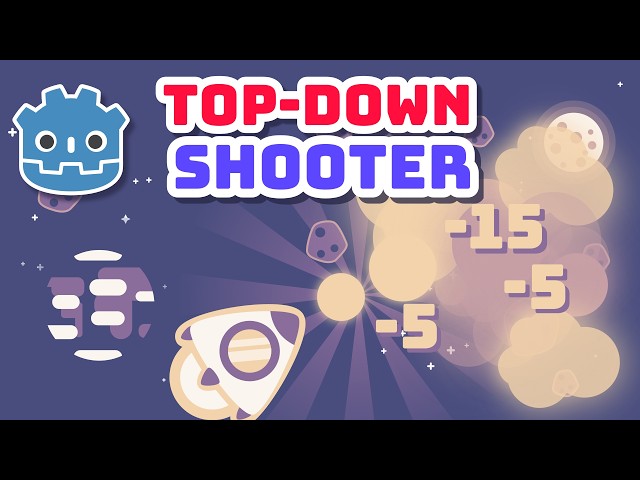 How to Make a TOP-DOWN SHOOTER in Godot 4