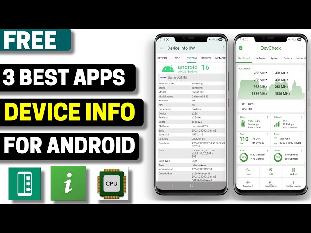 3 Best Free Device Info Apps for Android 2026