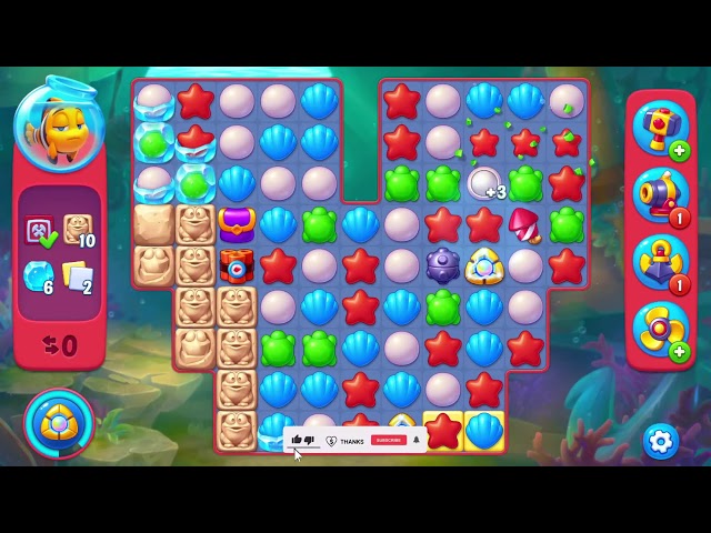 Fishdom lvl 8574-?🔥Gameplay #833