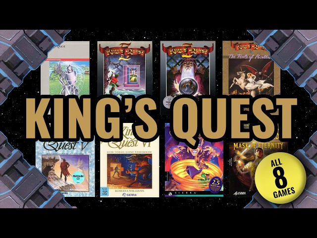 King's Quest - Full Series Retrospective Mega-Cut - All 8 Games