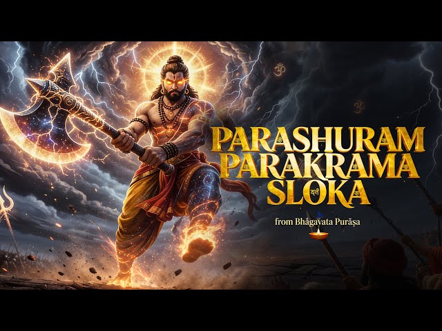 Parashuram Parakrama Sloka | Bhagavata Purana | The Fierce Avatar of Vishnu