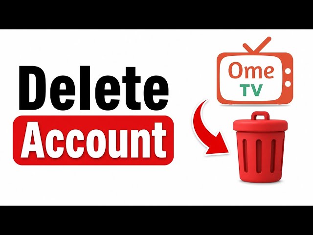 How to Delete OmeTV Account | Delete OmeTV Profile 