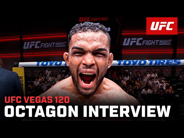 Manoel Sousa Octagon Interview | UFC Vegas 120