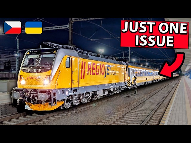 12 Hours Overnight on RegioJet’s Night Train From Prague to Ukraine!