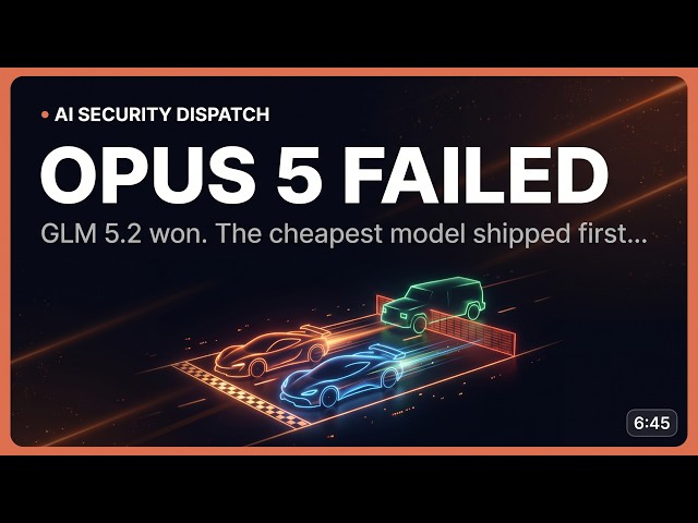 Breaking: Opus 5 Failed to Generate Its Own Video — GLM 5.2 Won