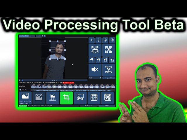 Video Processing Tool {VPT} Beta Launch {Computer Wednesday}