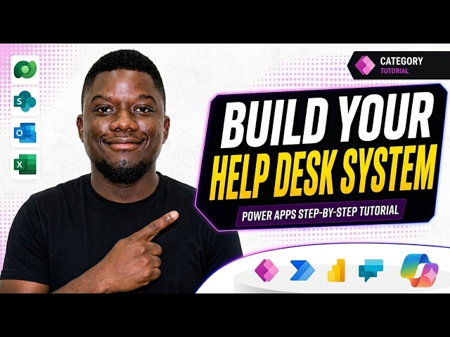 Power Apps Helpdesk System Tutorial (Real Business App)