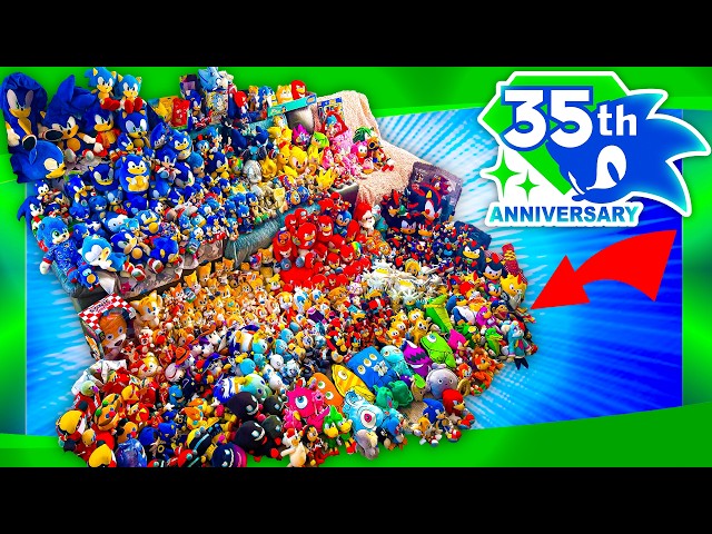 World's Biggest Sonic Plush Collection!