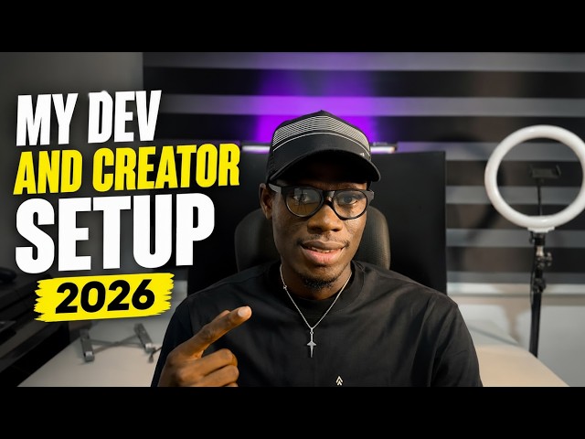 My 2026 Developer & Creator Workspace Tour