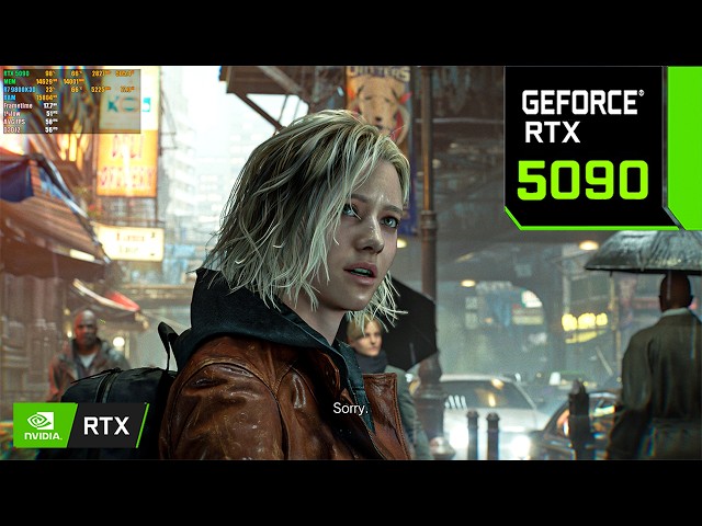 Resident Evil Requiem : RTX 5090 32GB ( 4K Maximum Settings RTX ON / DLSS ON )