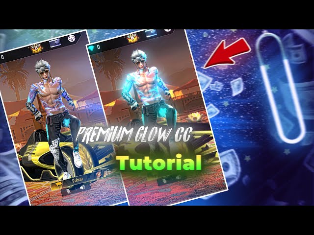 Free fire glow cc tutorial 😱🔥| How to make a glow cc🌟 | | Ff glow cc ❤️‍🔥