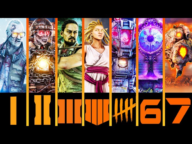 ⭐I'M BACK!!⭐ALL ZOMBIES DLC2 EASTER EGGS⭐SPEEDRUN!⭐Call of Duty Black Ops 1/2/3/4/5/6/7 Zombies⭐