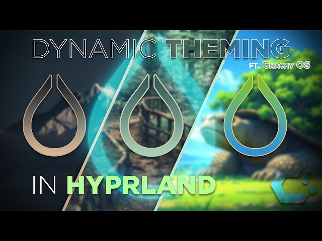 Dynamic Hyprland Theming: Wallpaper-Driven UI with Wallust & Quickshell