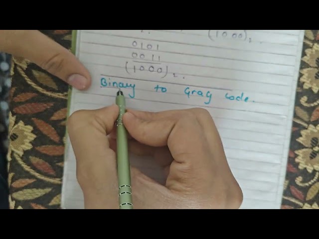 Binary Code to BCD , excess 3 codes and GRAY CODE conversion.