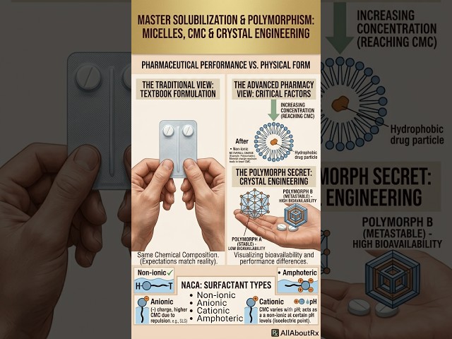 Why drug form matters? The Science of Polymorphism _AllAboutRx