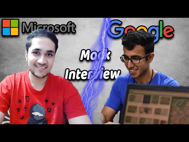 Google & Microsoft Coding Interview Rounds with Ex-Microsoft Software Engineer!