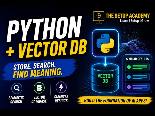 Vector Databases Explained + ChromaDB in Python (Full Tutorial)
