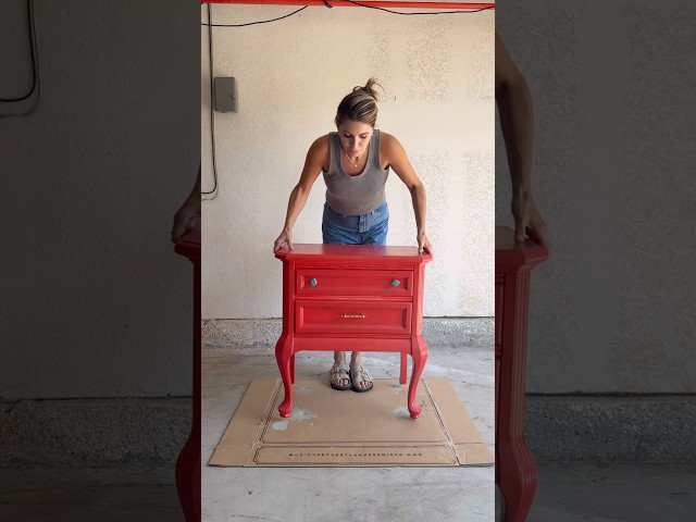 Beginner Friendly Furniture Makeover ✨ #furnitureflip #diy
