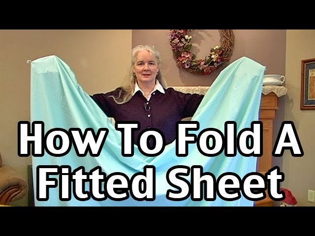 How to Fold A Fitted Sheet