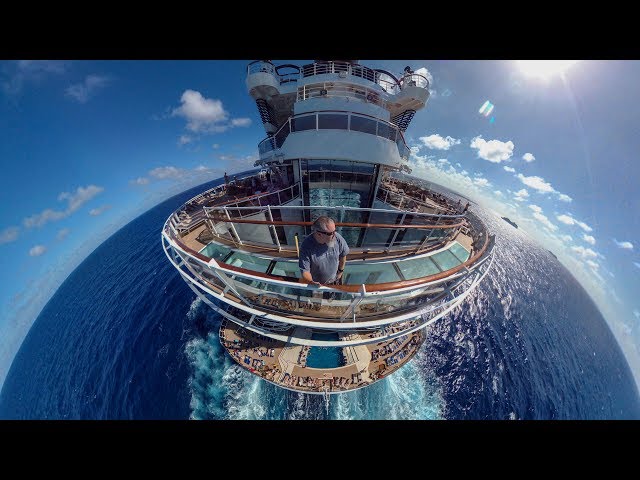 4K/360 - MSC Seaside Bridge of Sighs!