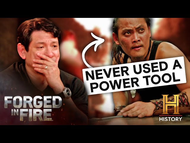Rookie Bladesmith Nearly Faints! (Season 1) | Forged in Fire