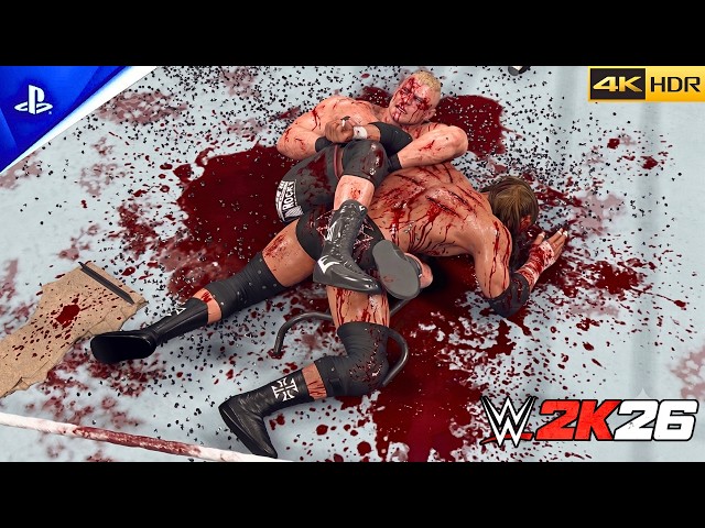WWE 2K26 - Triple H vs. Brock Lesnar - No Disqualification Match: SummerSlam | PS5™ Pro [4K HDR]