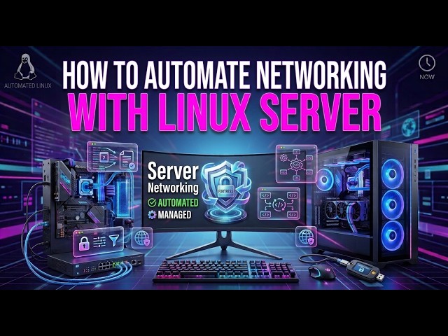 How to Automate Networking on a Linux Server (2026)