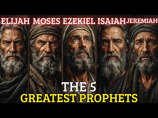 THE GREATEST PROPHETS OF THE BIBLE – MOSES, ELIJAH, ISAIAH, JEREMIAH, EZEKIEL