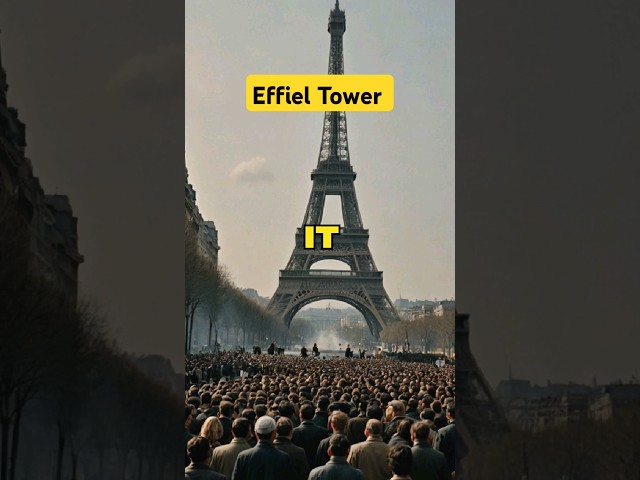 Effiel Tower #Historyfacts #history #HistoricalLandmarks #FamousMonuments #WorldLandmarks