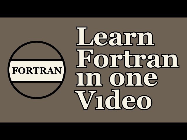 Fortran Tutorial
