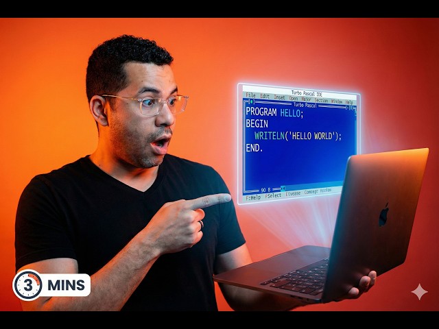 Secret: Run Turbo Pascal 7.0 on macOS (3 Mins)