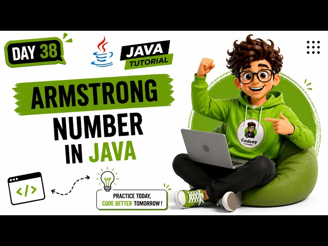 Java Full Course in Tamil Day 38 | Armstrong Number Logic + Code | Code99 IT Academy