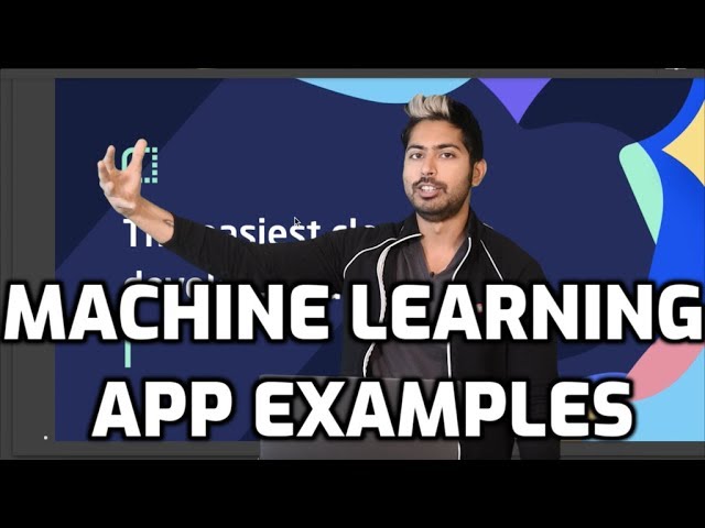 Machine Learning App Examples