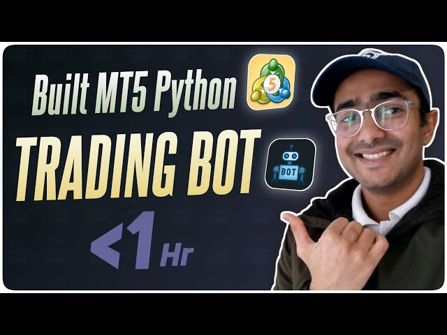 How to build MT5 Python Trading BOT in less than 1 hr [FREE] 💹
