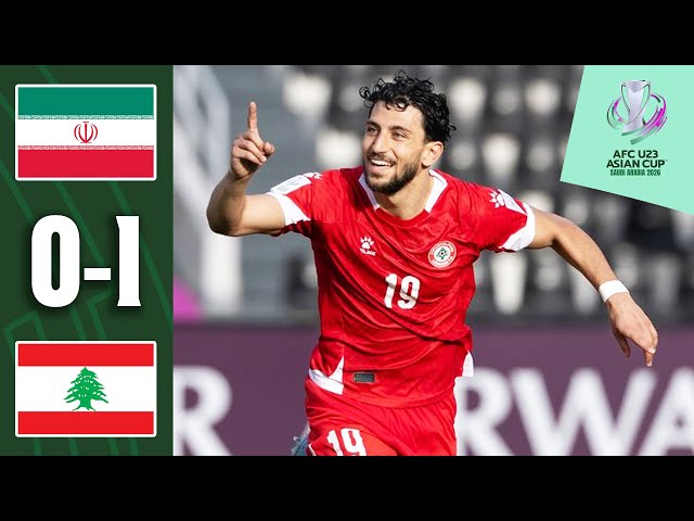 Woodwork denies Team Melli in shock exit! | IR Iran - Lebanon | Highlights | AFC U23 Asian Cup™