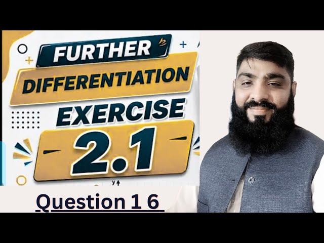 Class 12th Math New Book Unit 2 Exercise 2.1 Easy Solution | Ex 2.1 Class 12 Maths | Differentiate