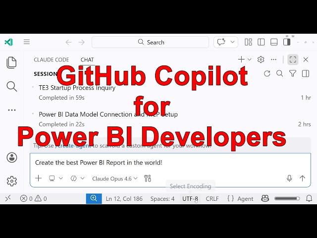 GitHub Copilot in Visual Studio Code for Power BI Developers. Part 1.