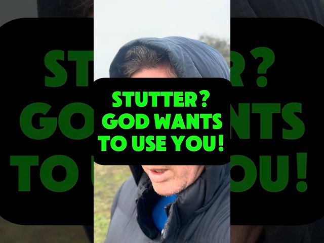 STUTTER? Fear of public speaking? God wants to use you!