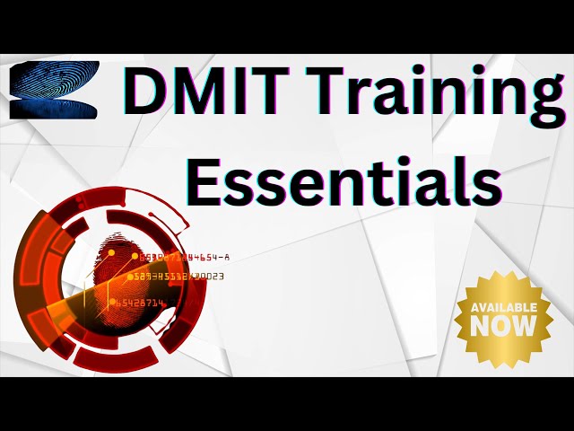 DMIT training on scanning finger print #dmit