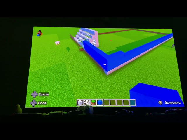 Minecraft, building a city PART ONE! Soccer field 