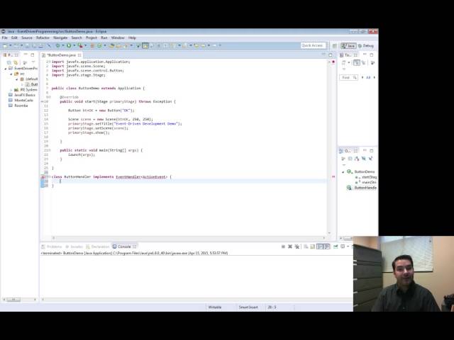 Creating an EventHandler for JavaFX