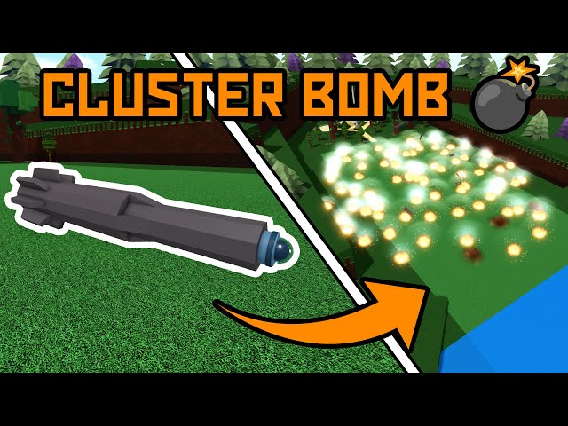 How to make a working cluster bomb (BABFT TUTORIAL) (Mobile friendly)