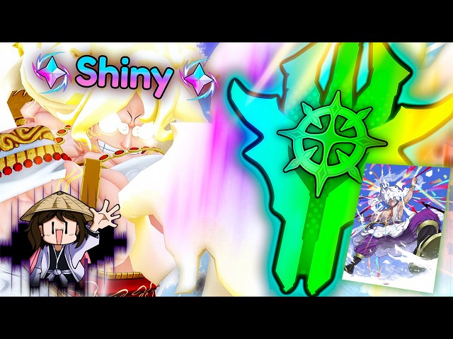 Evolving The NEW 0.01% SHINY MONARCH Gear 5 Luffy In Anime Vanguards Roblox!