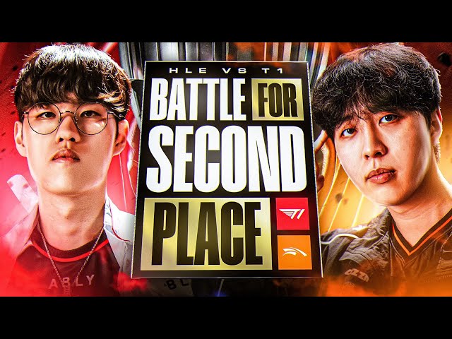 THE BATTLE FOR SECOND PLACE - T1 VS HLE - LCK SUMMER 2026