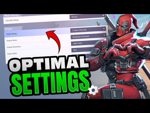 The BEST Marvel Rivals Settings TO DATE | Maximum FPS, Lower Latency, Reduce Stutters