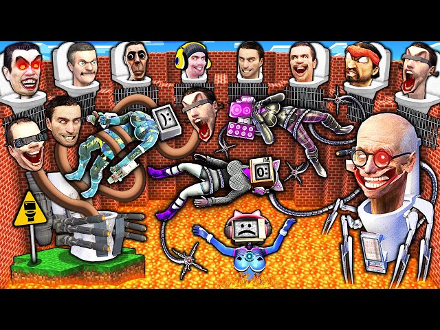 СHOOSE which TV WOMAN to SAVE from SKIBIDI TOILET vs CAMERA & SPEAKER MAN in MINECRAFT animation