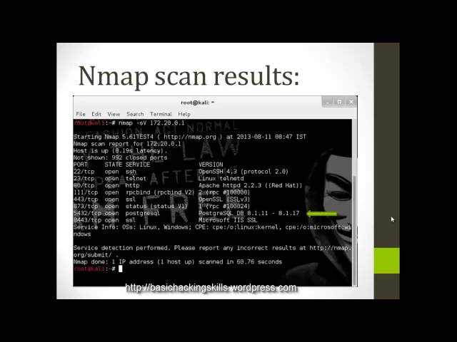Attacking a Webserver Using Metasploit