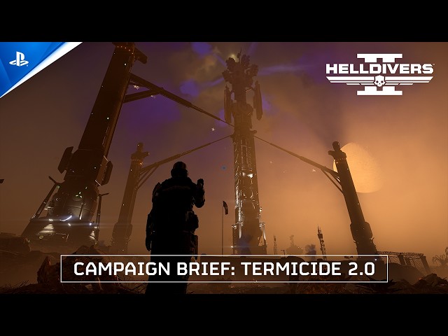 Helldivers 2 - Campaign Brief: Termicide 2.0 | PS5 & PC Games