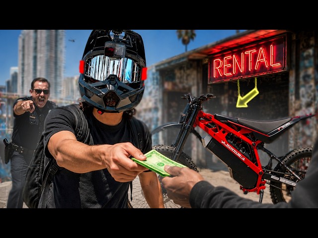 I Rented Illegal E-Bikes